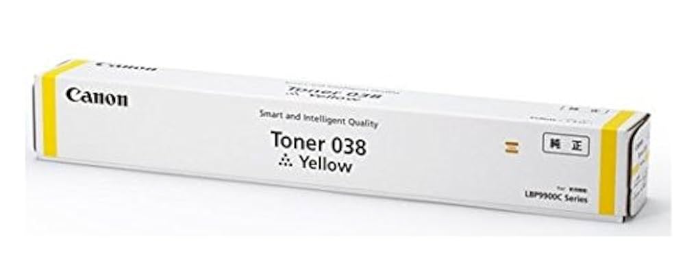プリンター・複合機 Canon Toner 038 Yellow CRG-038YEL Amazon | キヤノン TONER 038 Y トナー 038 イエロー | キヤノン